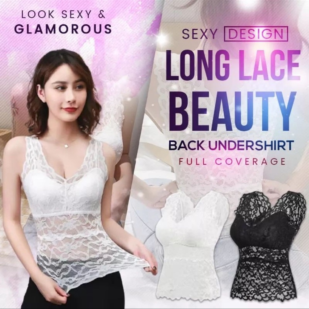 Long lace V tie lace wrap chest strap with pad vest